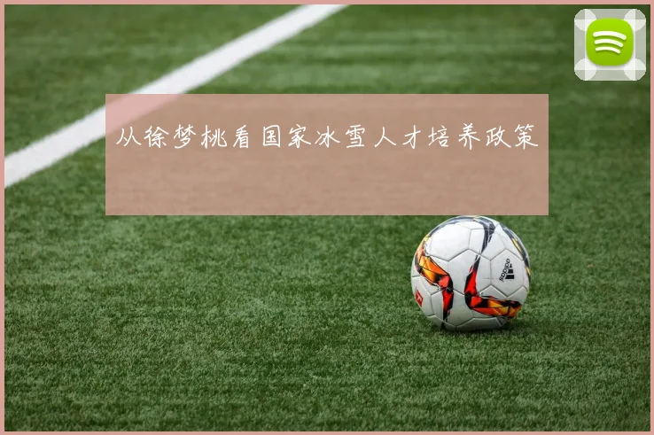 从徐梦桃看国家冰雪人才培养政策